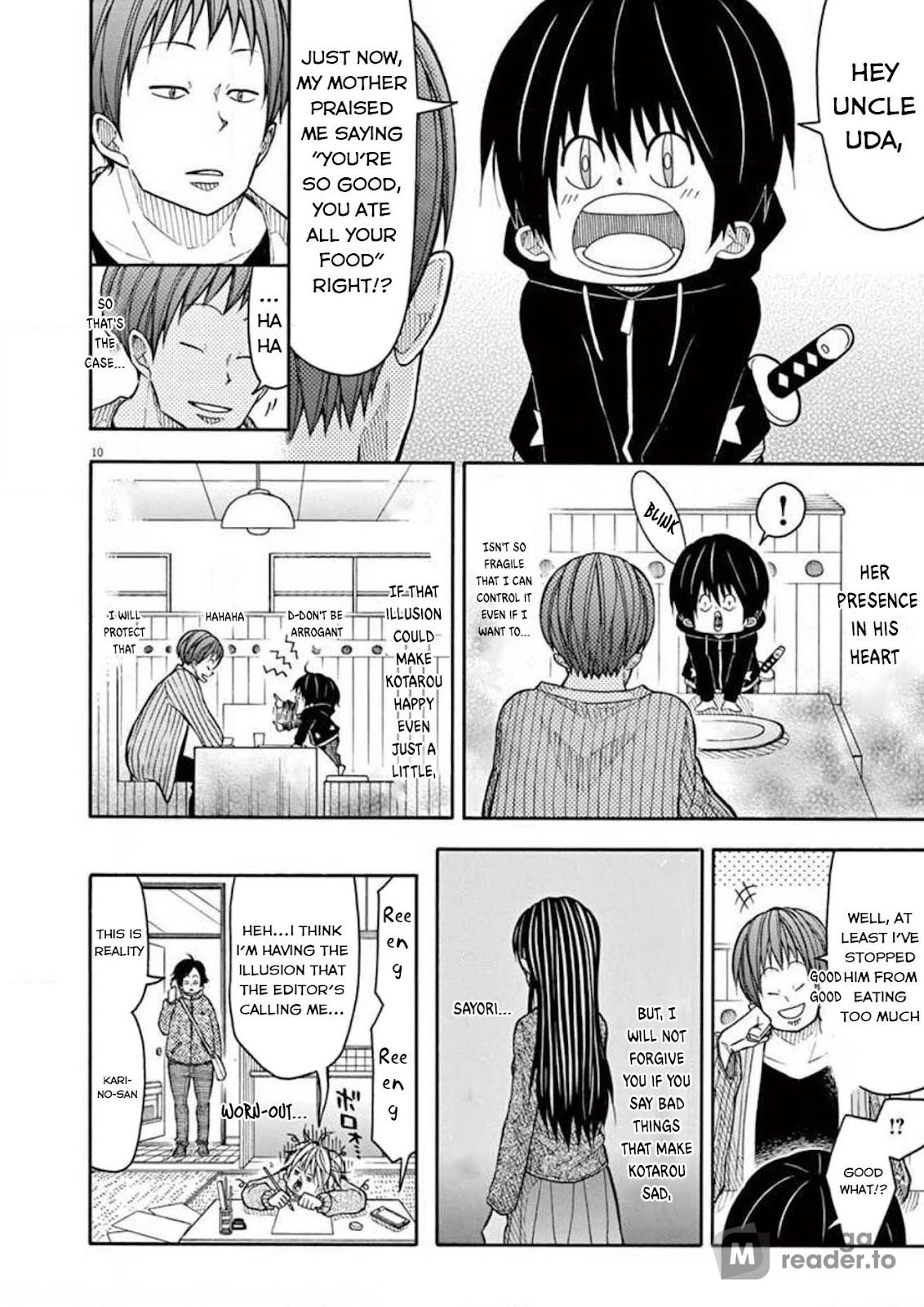 Kotaro Lives Alone, Chapter 109 image 010